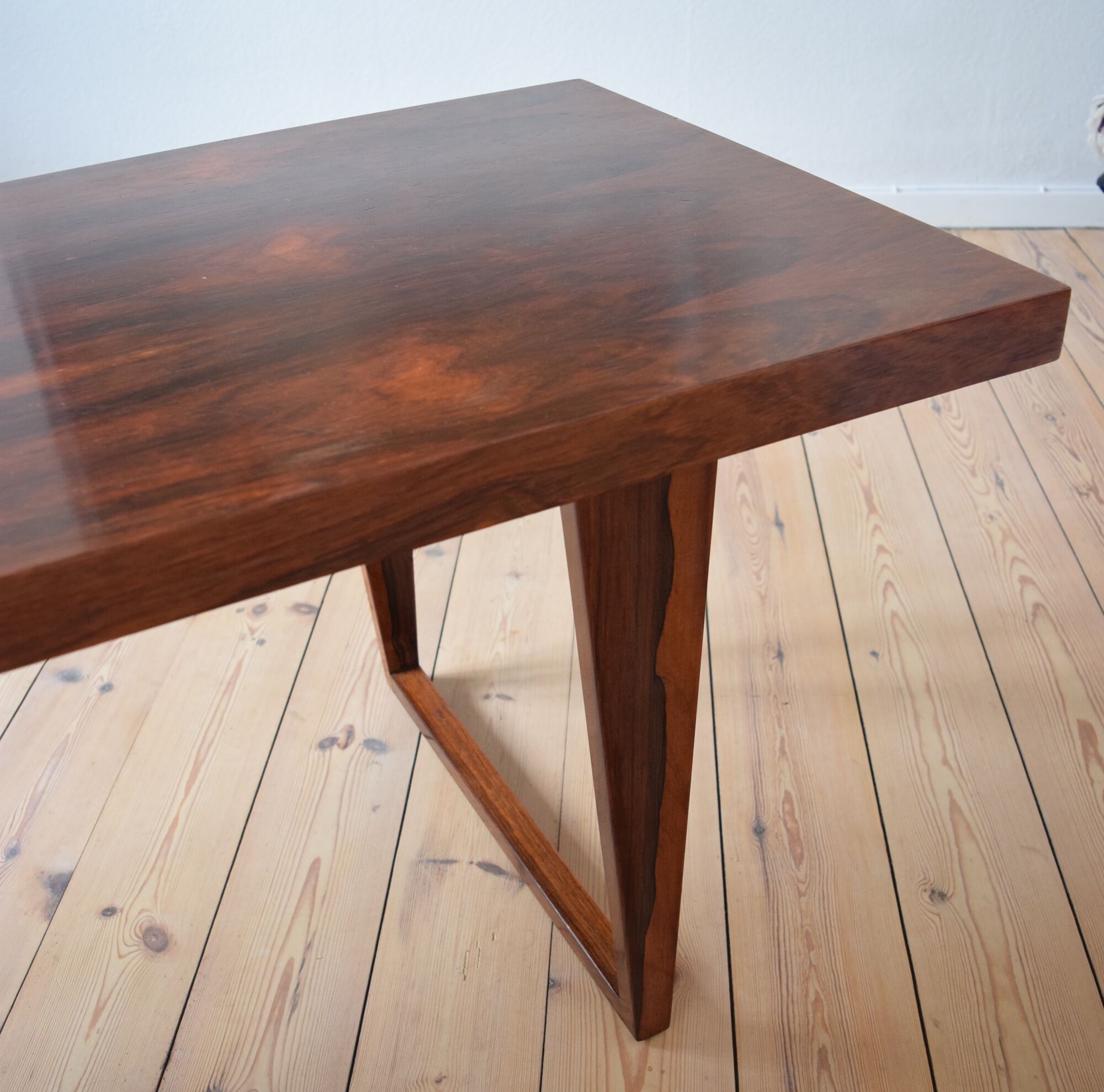 Danish coffee table in brazilian rosewood, 1960