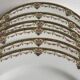 6 flat plates, Porcelaine de Limoges, WG et Cie