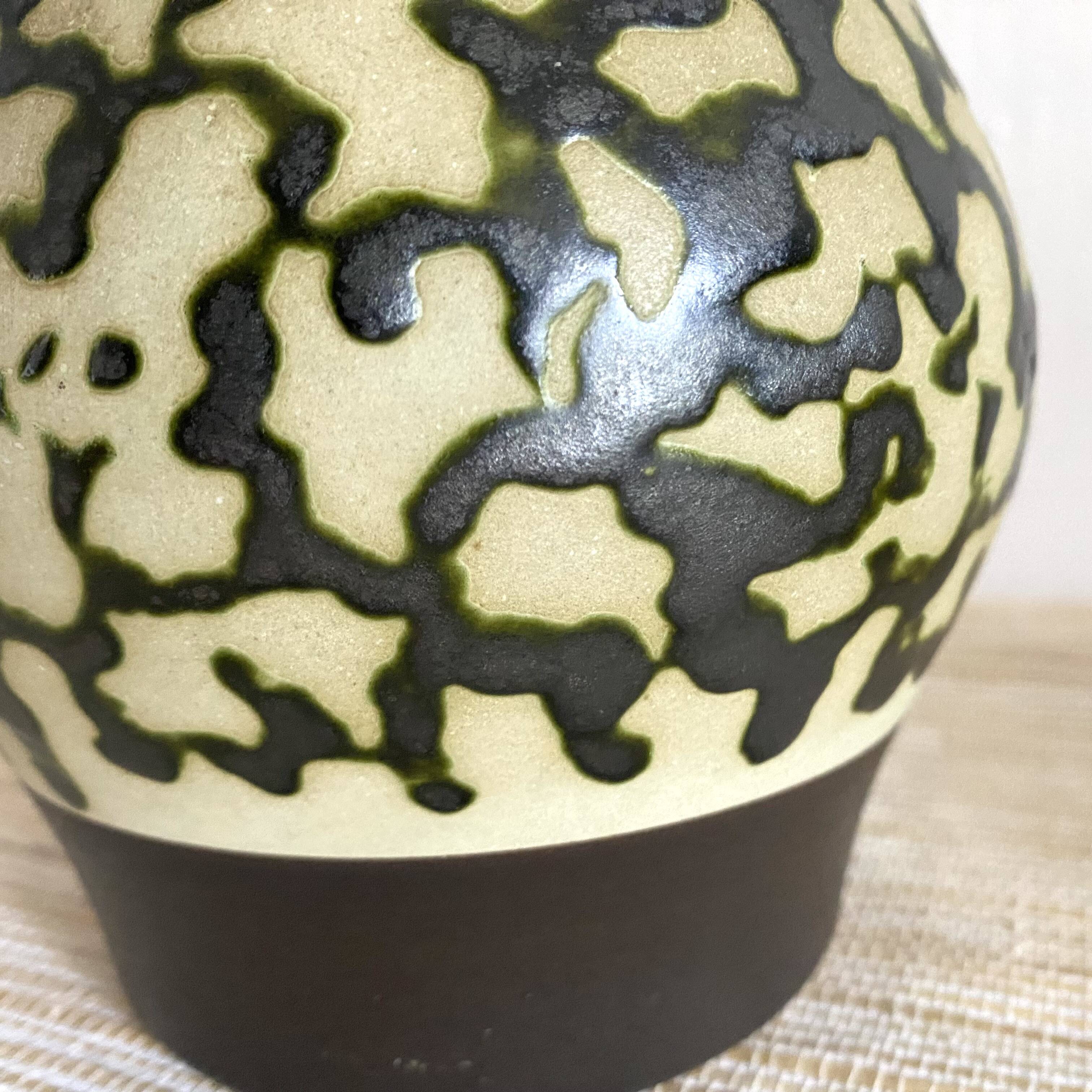 Fat Lava West Germany ceramic jug vase, 1970s