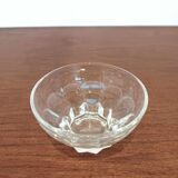 5 old champagne glasses