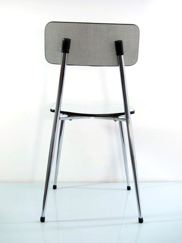 Chaise en formica vintage de cuisine américaine