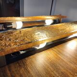 Pair of large Dallux wall lights attributed to Pierre Disderot.