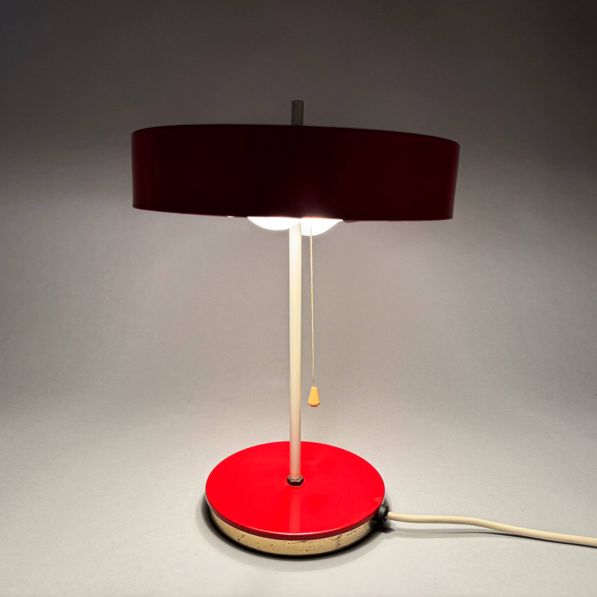 Mid-century Space Age Table Lamp by Kamenicky Senov, Czechoslovakia, 1970's