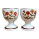 2 vintage Korean ceramic shells