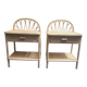 Duo de tables de chevet vintage
