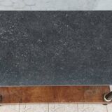 Large Empire period mahogany console table