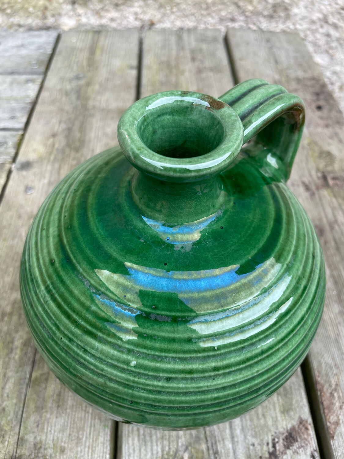Varnished ceramic jug or picket