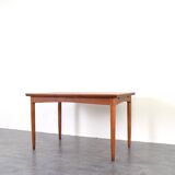 Mid-Century Danish Teak Extendable Dining Table, 1960s.