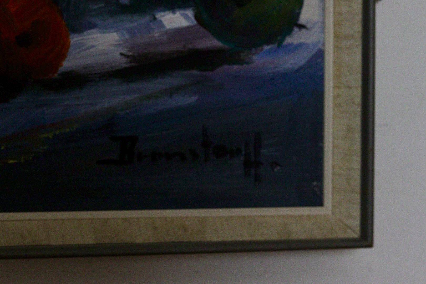 "Still Life, Wine and Fruit  " by Bronstolf.