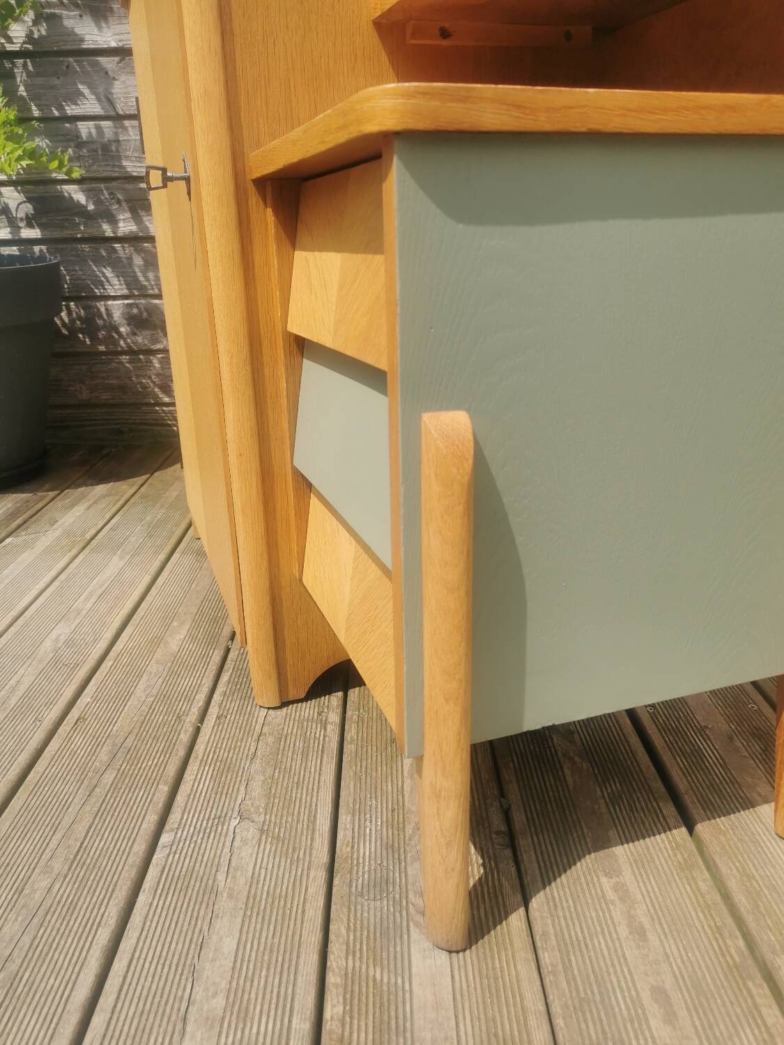 Commode bureau vintage