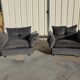 Pair of easy chairs 1970