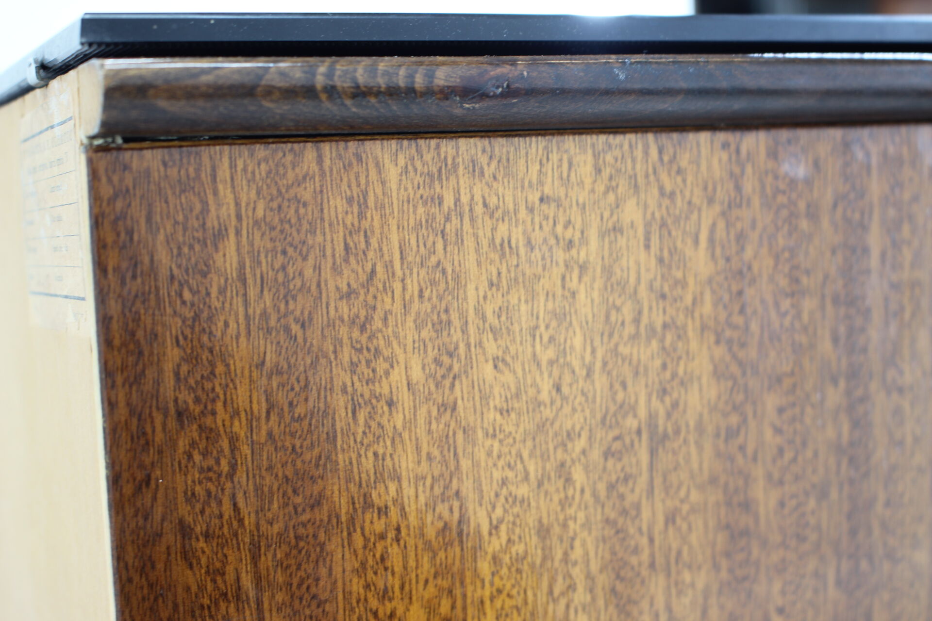 1950s pair of bedside tables, czechoslovakia