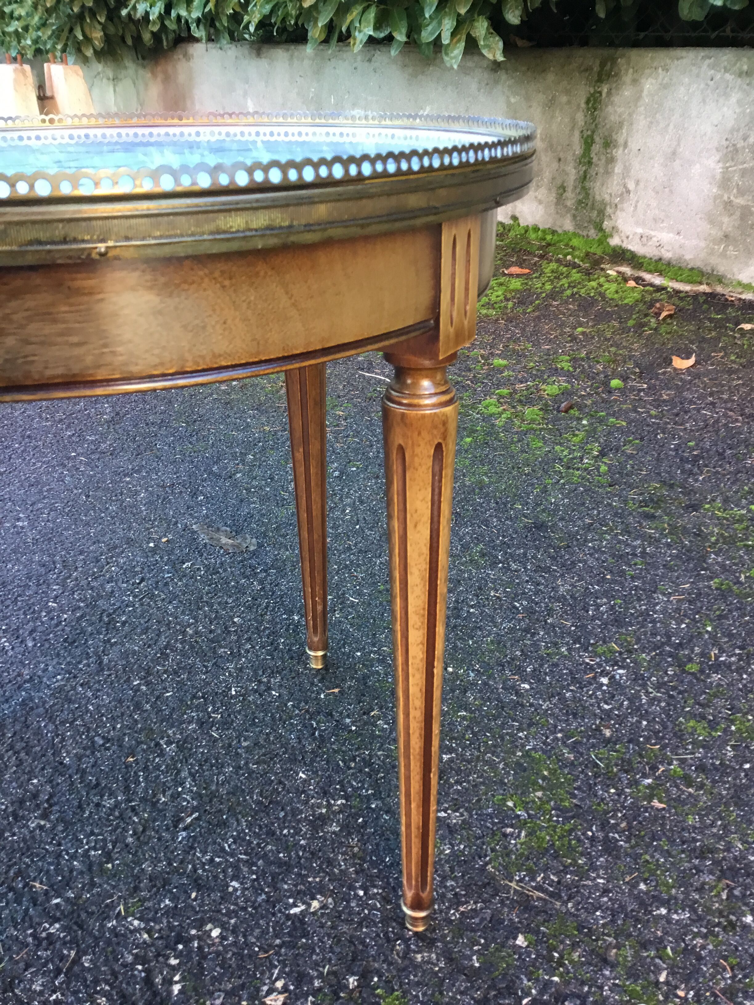 Hot water bottle coffee table