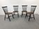 Swedish Teak Chairs by S. E. Fryklund for Hagafors, 1960s, Set of 4