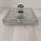 Vintage Hustadt Leuchten glass ceiling light