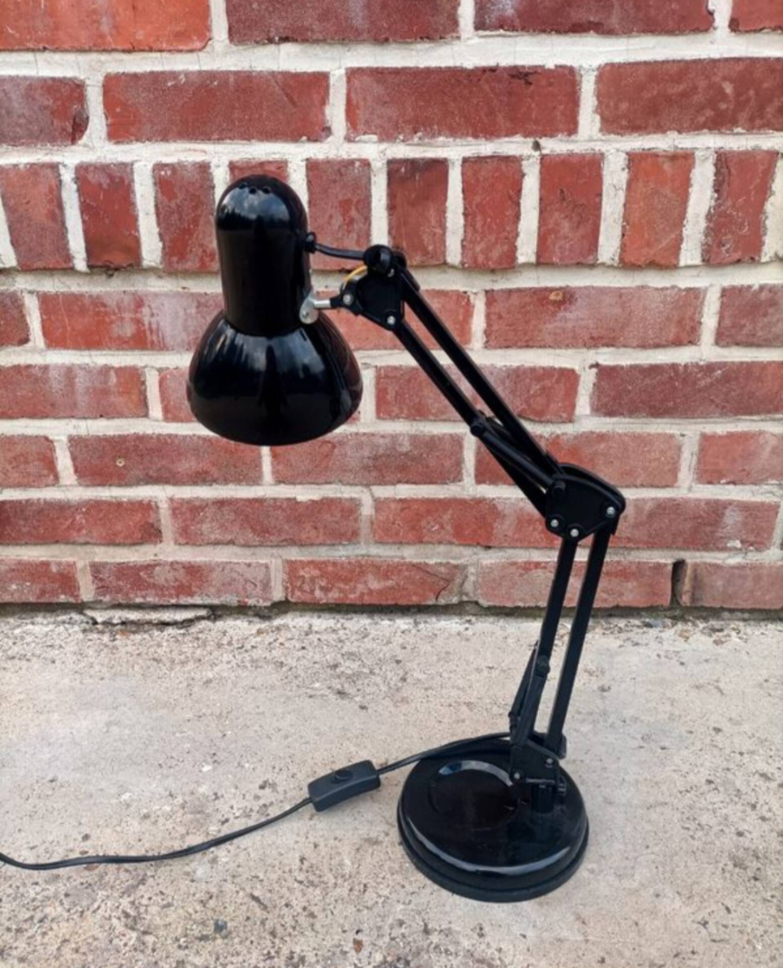 Retro lamp in industrial style