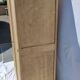 Parisian wardrobe in raw wood