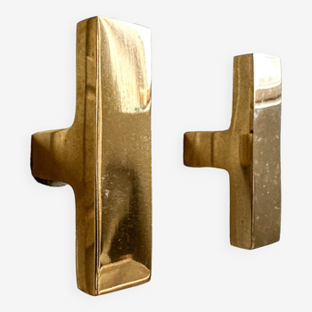 Brass door handle