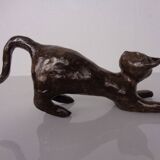 Large ceramic cat, Germany, 1960s