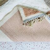 Handmade pure wool rug, traditional size 100 x 200 cm.