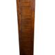 Narrow vintage wooden library / shelf / rack