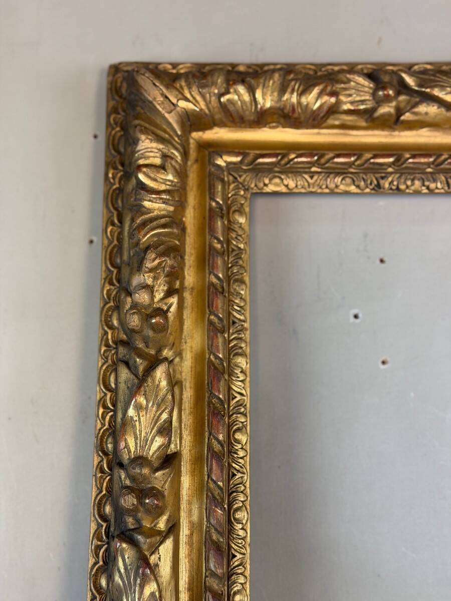 Carved and gilded wooden frame, France, 18th century