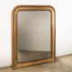 Miroir Louis Philippe Antique Doré