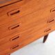 Commode en teck vintage