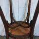 Set of 4 bistro chairs early 20th century
