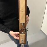 Vintage France Stainless Steel Tube wall lamps 1970s