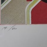 Original lithograph numbered and signed Philippe PONCET de la GRAVEC
