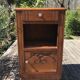 Table de chevet art nouveau marbre rose