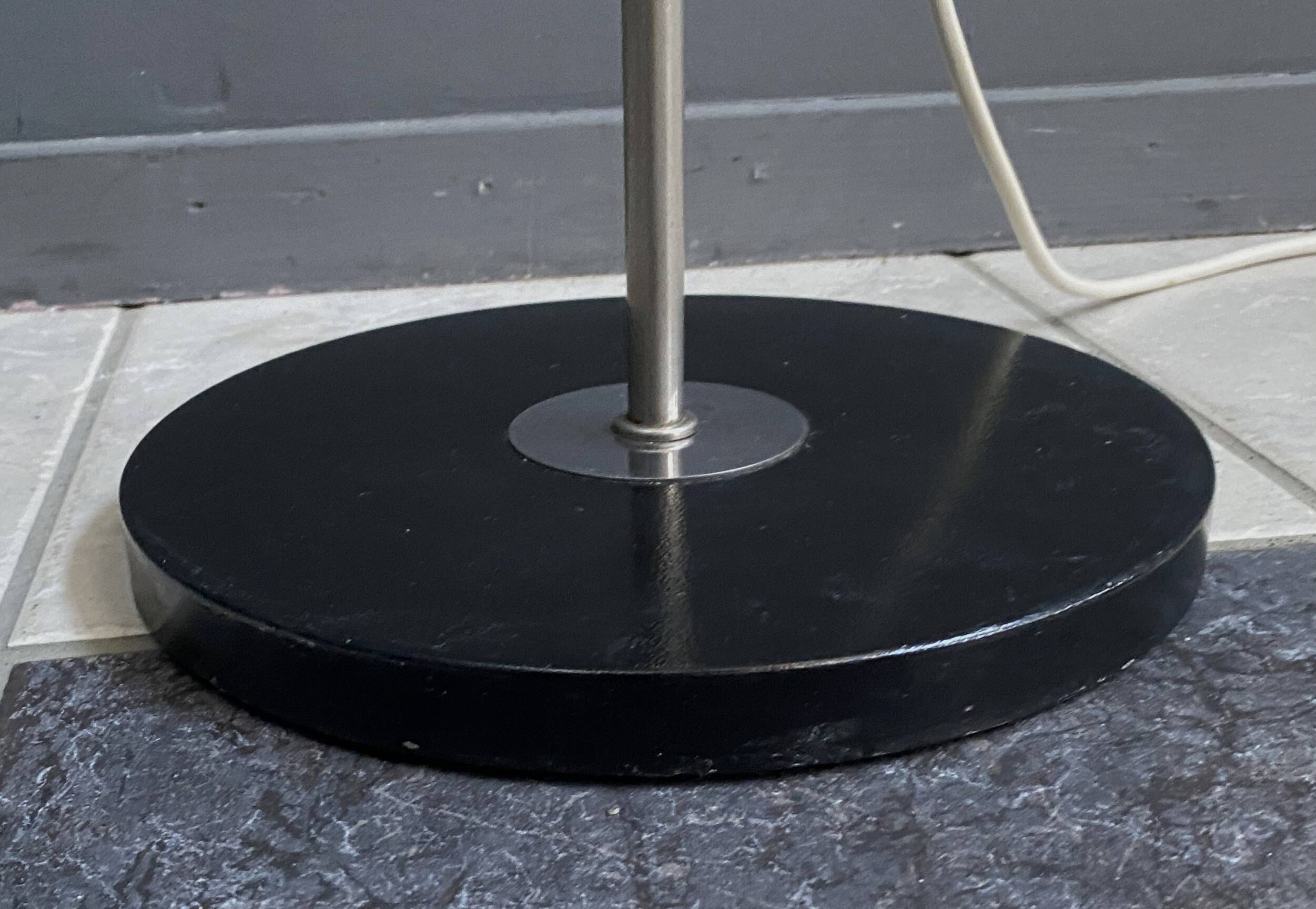 Yellow floor lamp by Viehweger 1960s