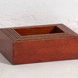 Stackable antique Japanese wooden boxes – set of 7 – Taishō–Shōwa period (c. 1920–1950)