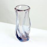Grand vase en verre de Murano par Hospodka, Tchécoslovaquie 1960