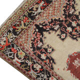 Handwoven antique turkish area rug- 115x180cm