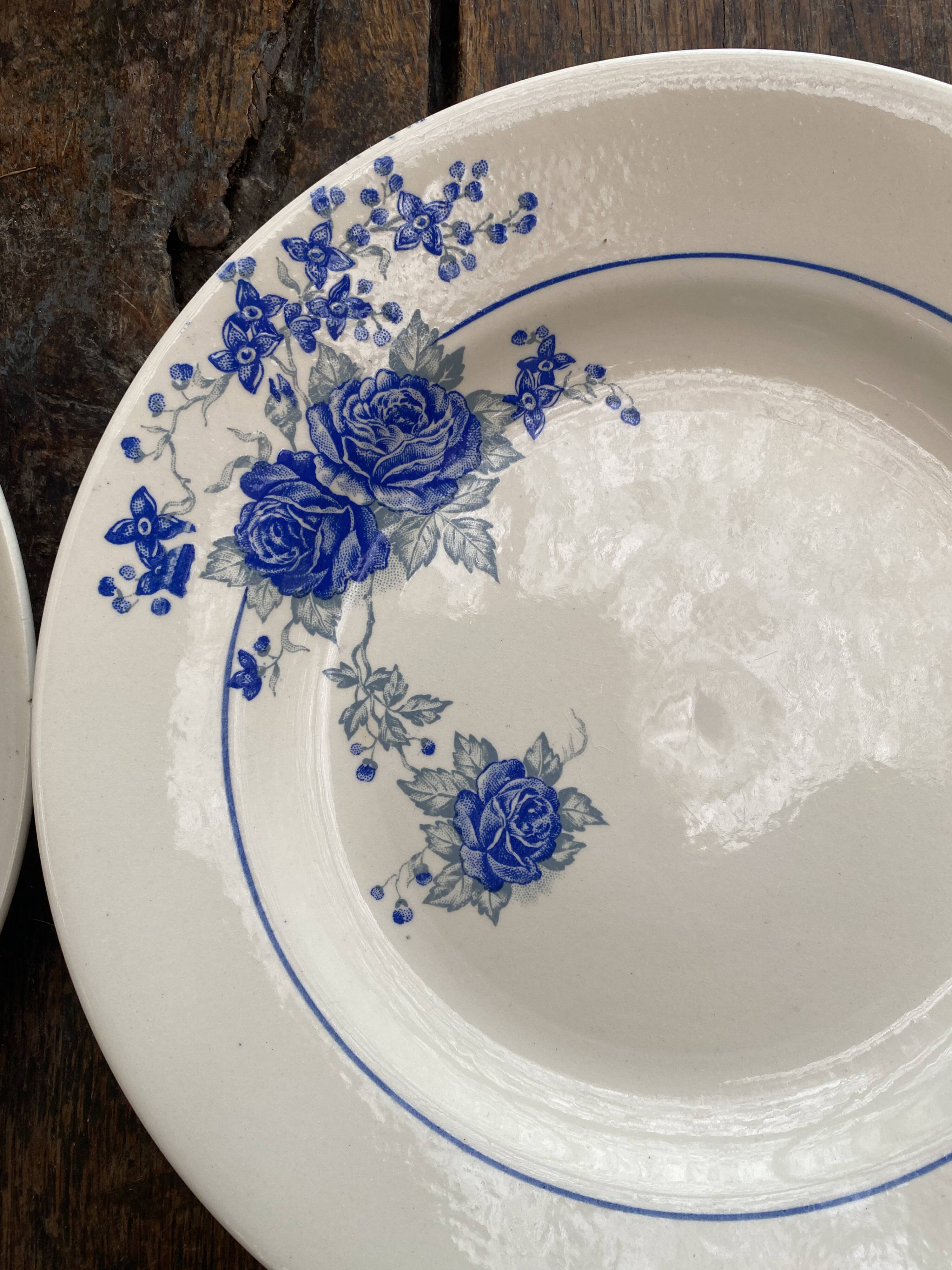 Ironstone plates