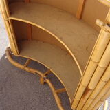 Vintage bamboo bar