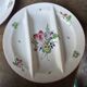 7 Asparagus Plates Late 19th Century Opaque Earthenware Luneville France