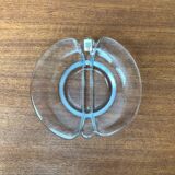 Vintage Danish glass bowl by Holmegaard, 1970s.