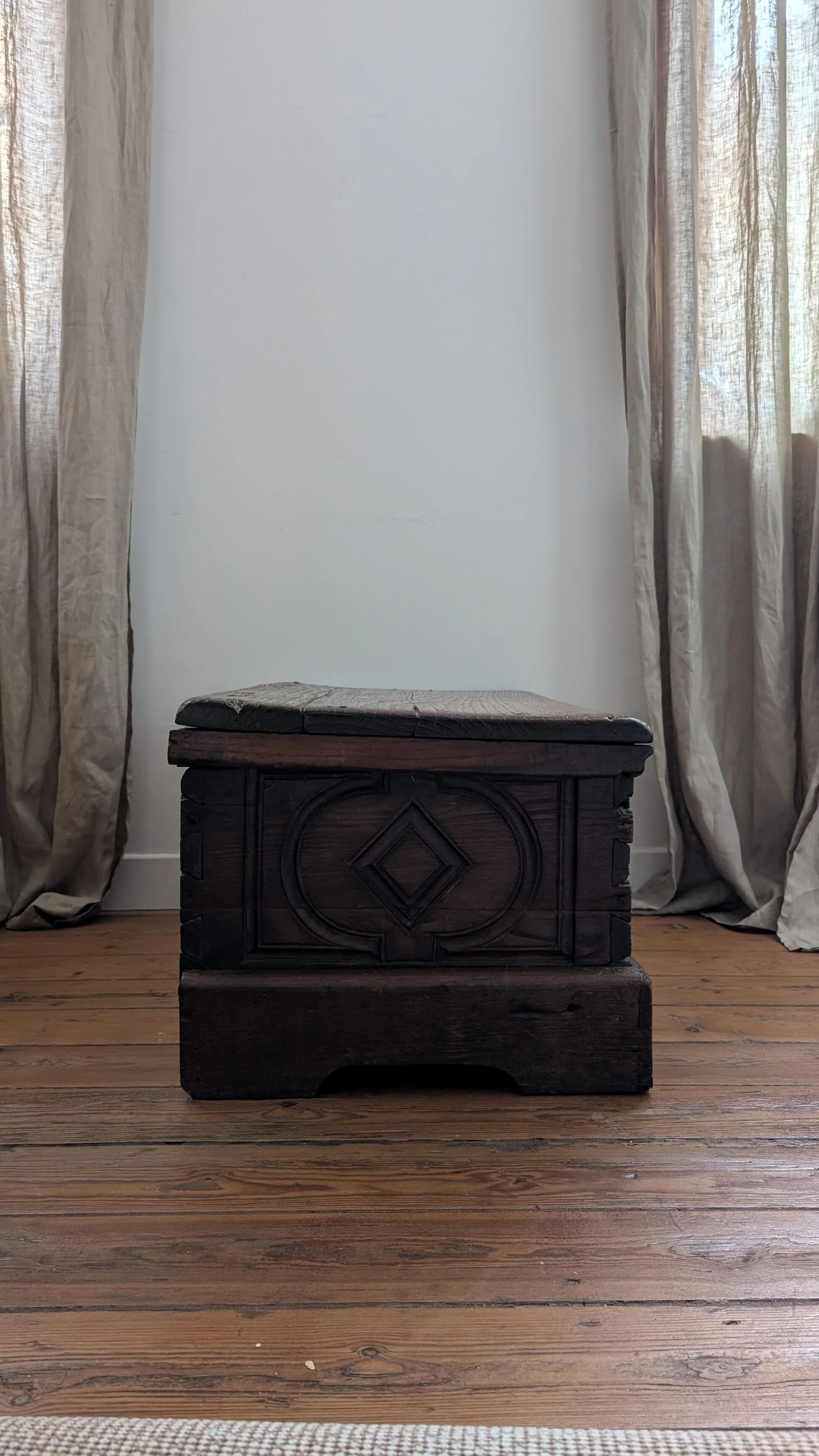 Wooden chest