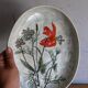 Plat céramique fleurs Dartmouth