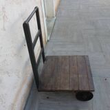 industrial trolley: coffee table