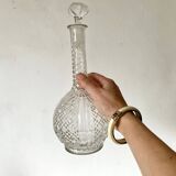 Old glass carafe