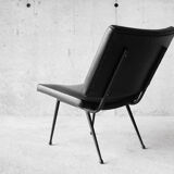 Armchair design vintage 60s black