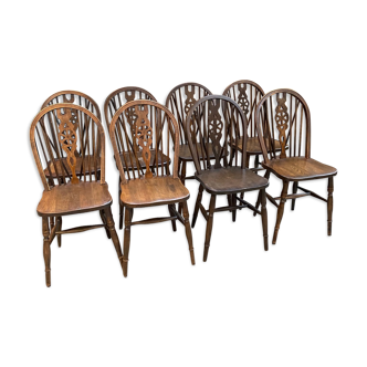 Suite of 8 chairs Ercol Windsor
