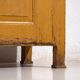 Small mustard-coloured cabinet – Central Europe, around 1890