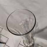 Blown crystal vase XIX century