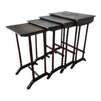 Old high nesting tables