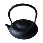 Théière chinoise couleur noire en fonte